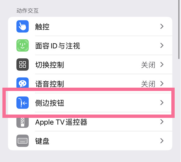 武陟苹果14维修店分享iPhone14 Plus侧键双击下载功能关闭方法 