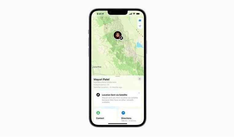 武陟苹果14维修分享iPhone14系列中 FindMy功能通过卫星分享位置方法教程 